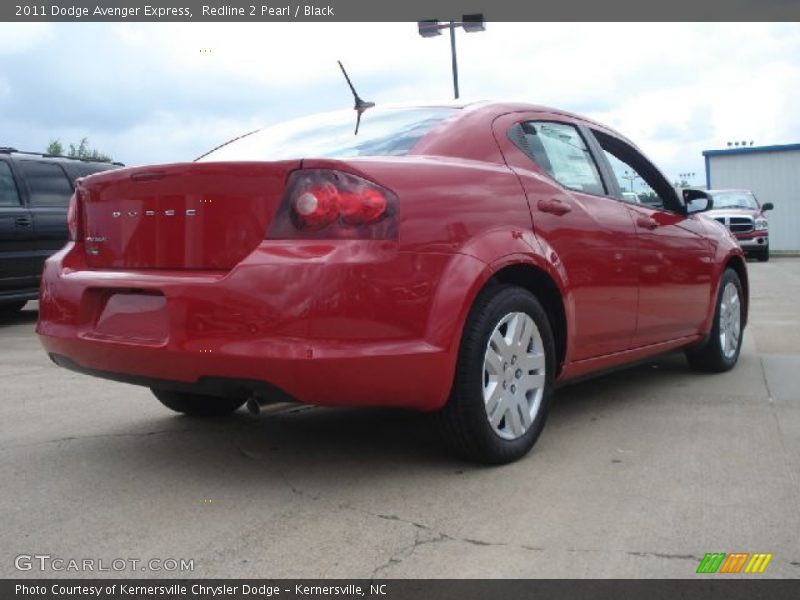 Redline 2 Pearl / Black 2011 Dodge Avenger Express