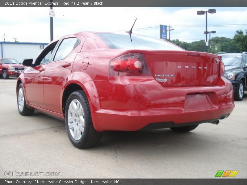 Redline 2 Pearl / Black 2011 Dodge Avenger Express