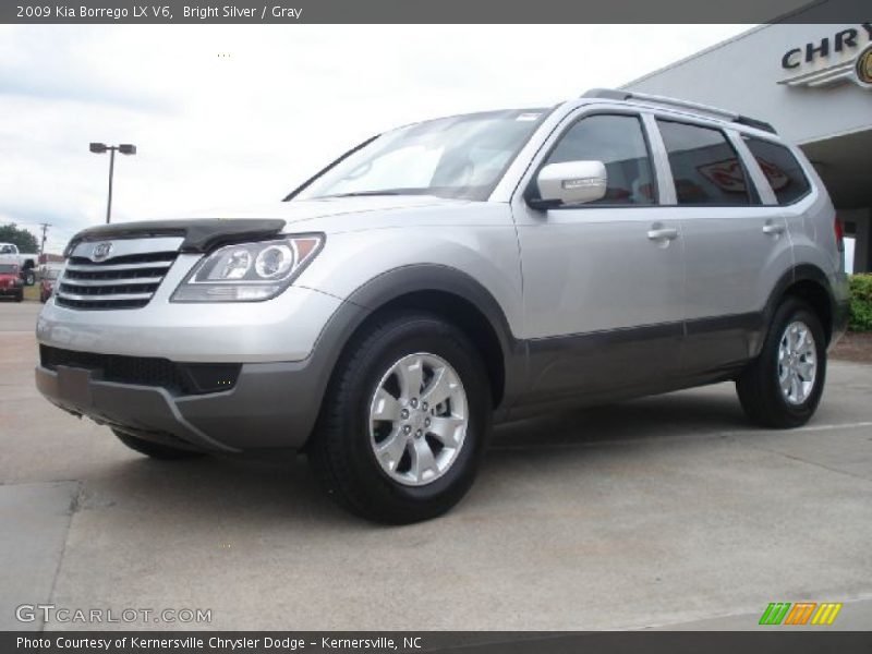 Bright Silver / Gray 2009 Kia Borrego LX V6