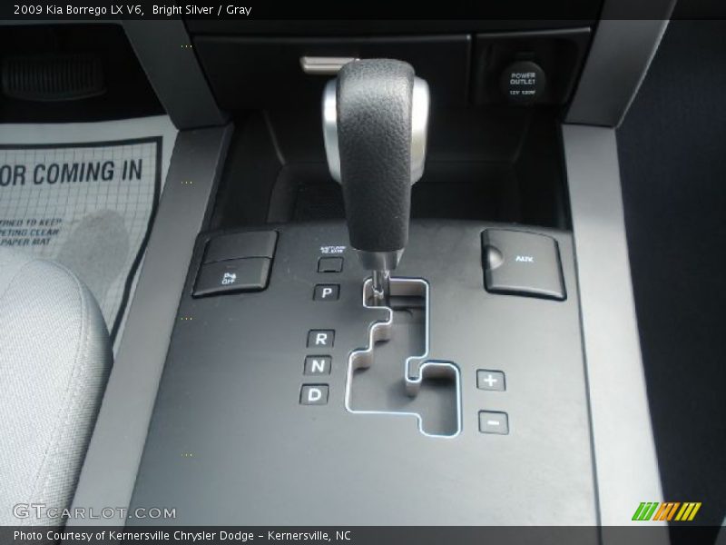Bright Silver / Gray 2009 Kia Borrego LX V6