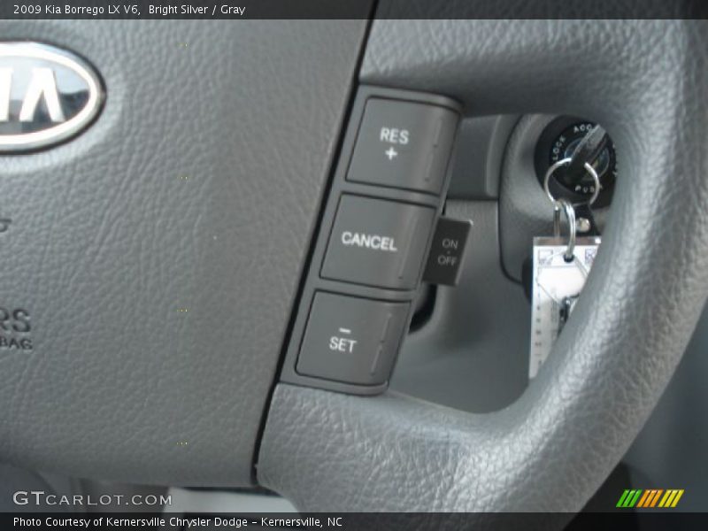 Bright Silver / Gray 2009 Kia Borrego LX V6