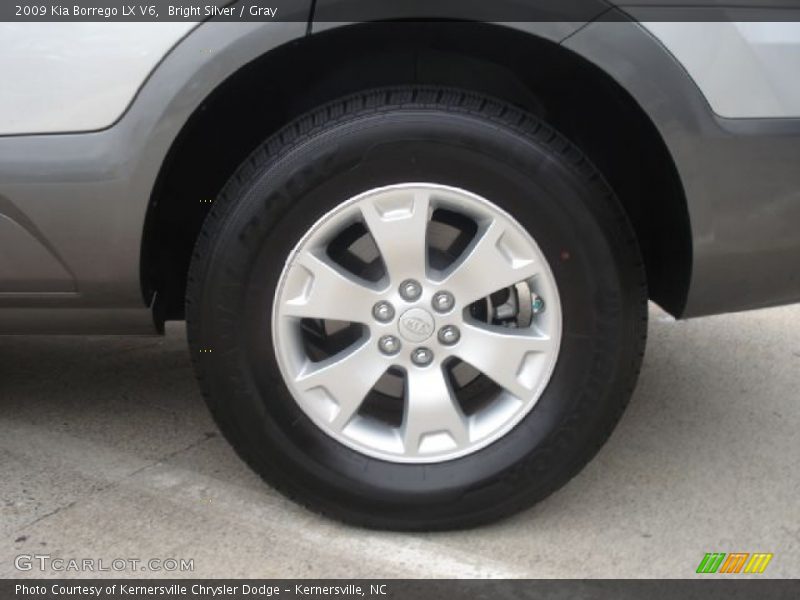 Bright Silver / Gray 2009 Kia Borrego LX V6