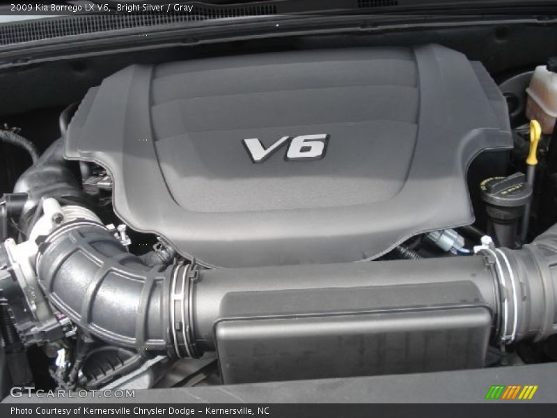 Bright Silver / Gray 2009 Kia Borrego LX V6