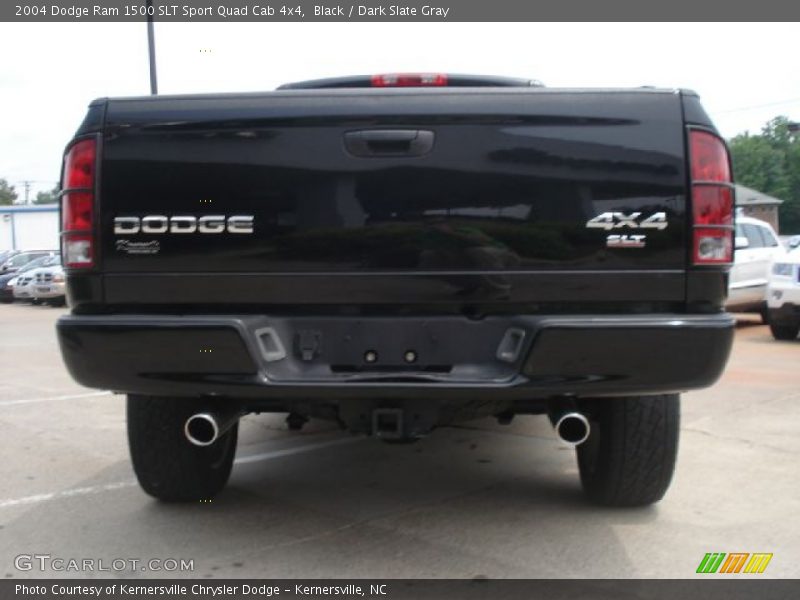 Black / Dark Slate Gray 2004 Dodge Ram 1500 SLT Sport Quad Cab 4x4