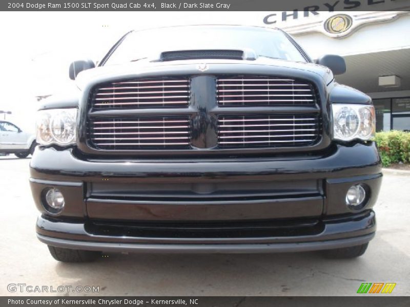Black / Dark Slate Gray 2004 Dodge Ram 1500 SLT Sport Quad Cab 4x4