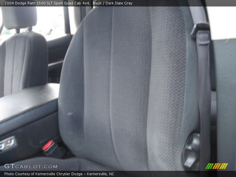 Black / Dark Slate Gray 2004 Dodge Ram 1500 SLT Sport Quad Cab 4x4