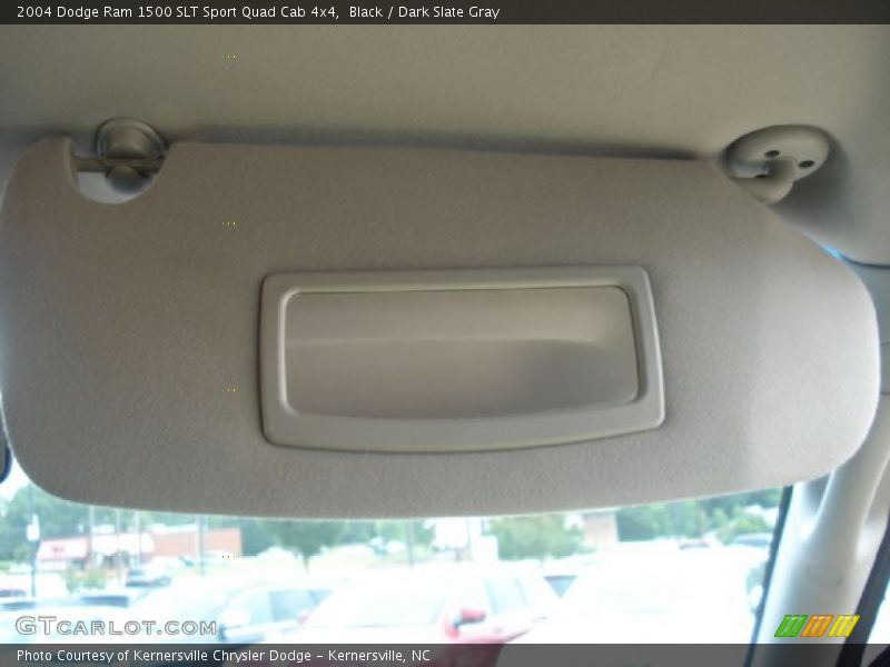 Black / Dark Slate Gray 2004 Dodge Ram 1500 SLT Sport Quad Cab 4x4