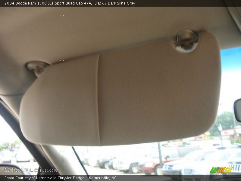 Black / Dark Slate Gray 2004 Dodge Ram 1500 SLT Sport Quad Cab 4x4