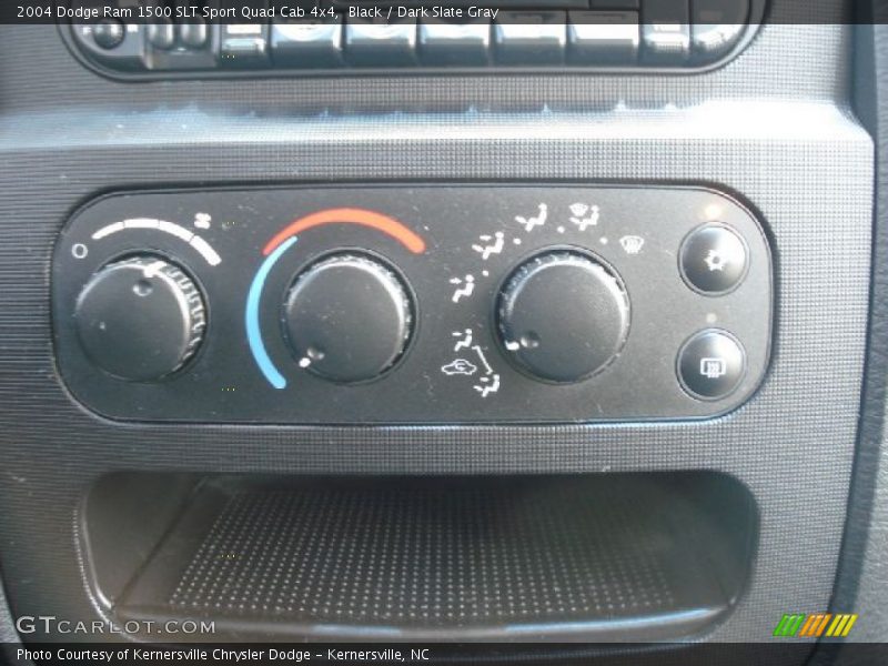 Black / Dark Slate Gray 2004 Dodge Ram 1500 SLT Sport Quad Cab 4x4