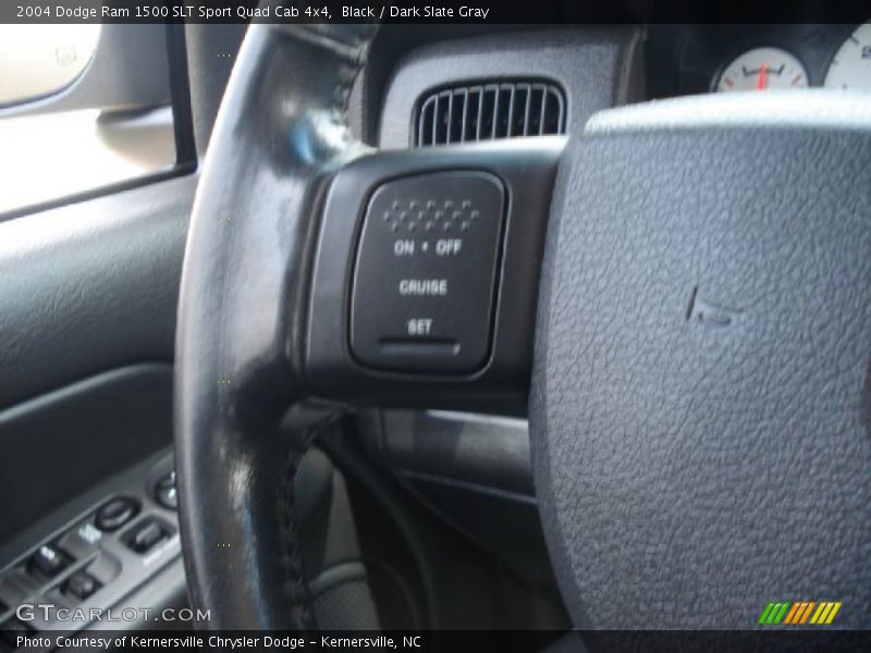 Black / Dark Slate Gray 2004 Dodge Ram 1500 SLT Sport Quad Cab 4x4