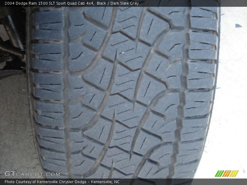 Black / Dark Slate Gray 2004 Dodge Ram 1500 SLT Sport Quad Cab 4x4