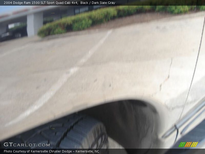 Black / Dark Slate Gray 2004 Dodge Ram 1500 SLT Sport Quad Cab 4x4
