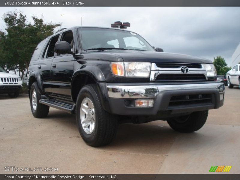 Black / Gray 2002 Toyota 4Runner SR5 4x4