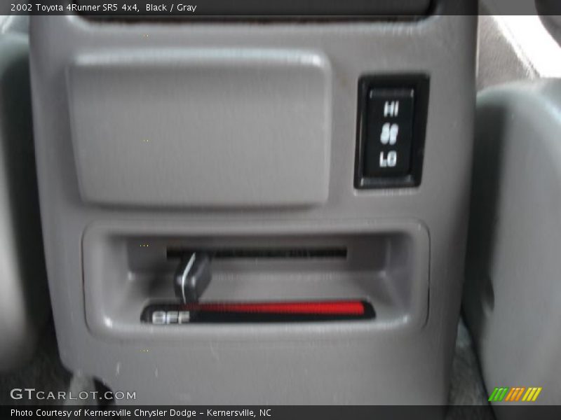 Black / Gray 2002 Toyota 4Runner SR5 4x4