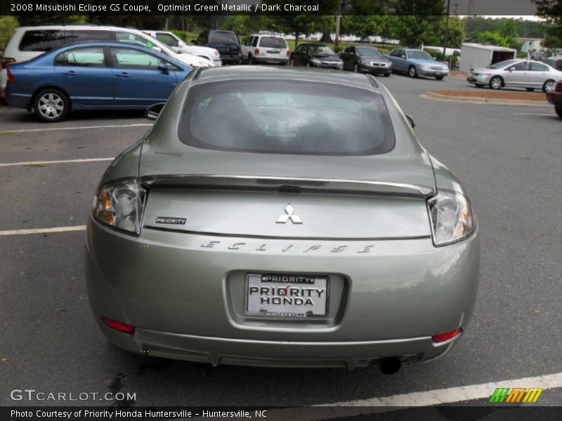 Optimist Green Metallic / Dark Charcoal 2008 Mitsubishi Eclipse GS Coupe