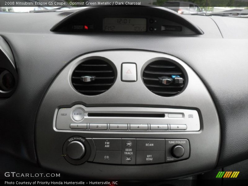 Optimist Green Metallic / Dark Charcoal 2008 Mitsubishi Eclipse GS Coupe