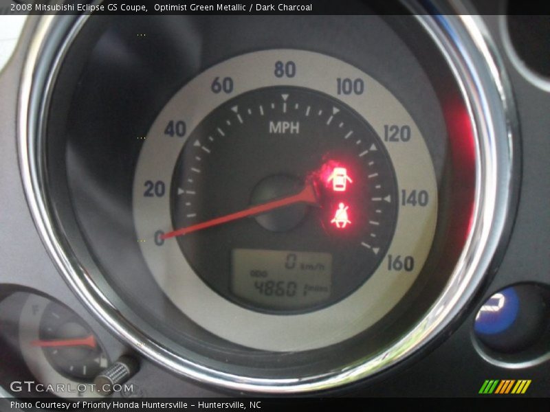 Optimist Green Metallic / Dark Charcoal 2008 Mitsubishi Eclipse GS Coupe