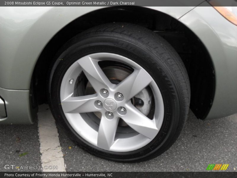 Optimist Green Metallic / Dark Charcoal 2008 Mitsubishi Eclipse GS Coupe