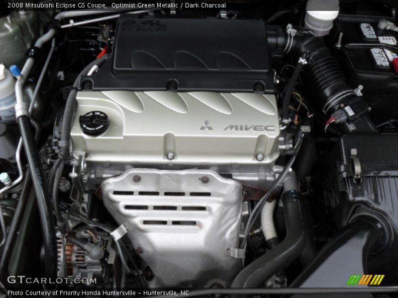 Optimist Green Metallic / Dark Charcoal 2008 Mitsubishi Eclipse GS Coupe