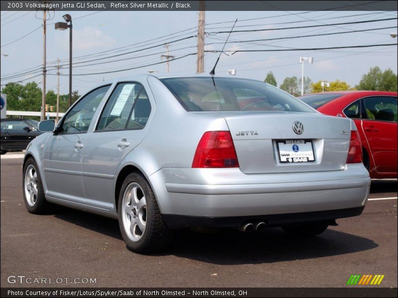Reflex Silver Metallic / Black 2003 Volkswagen Jetta GLI Sedan