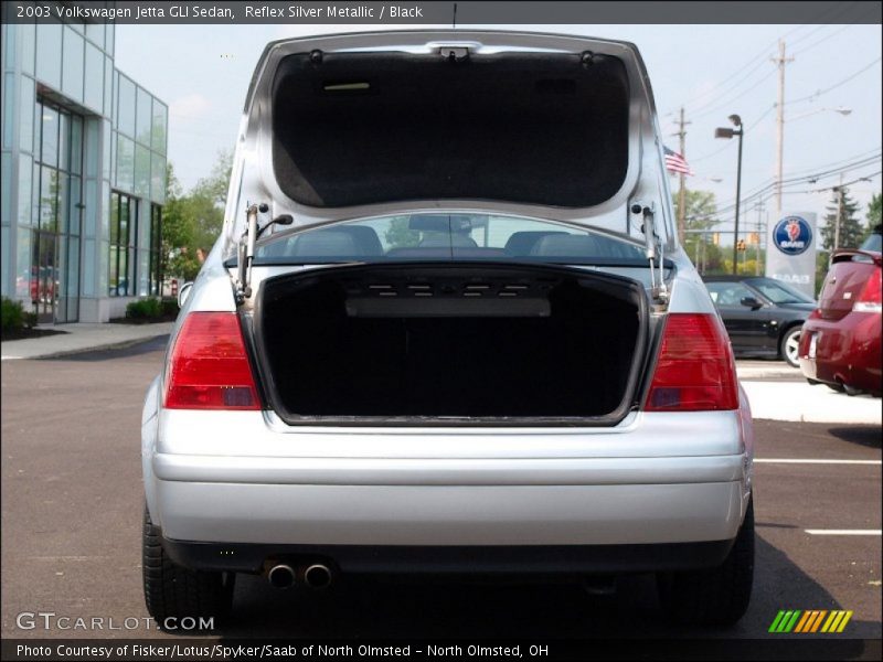 Reflex Silver Metallic / Black 2003 Volkswagen Jetta GLI Sedan