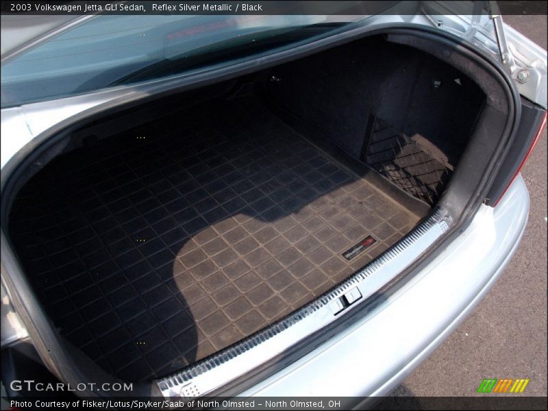 Reflex Silver Metallic / Black 2003 Volkswagen Jetta GLI Sedan