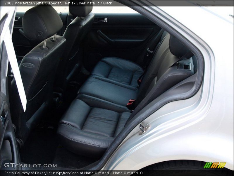 Reflex Silver Metallic / Black 2003 Volkswagen Jetta GLI Sedan