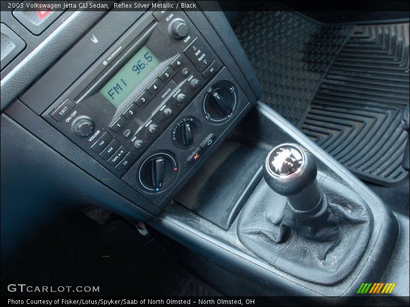 Reflex Silver Metallic / Black 2003 Volkswagen Jetta GLI Sedan