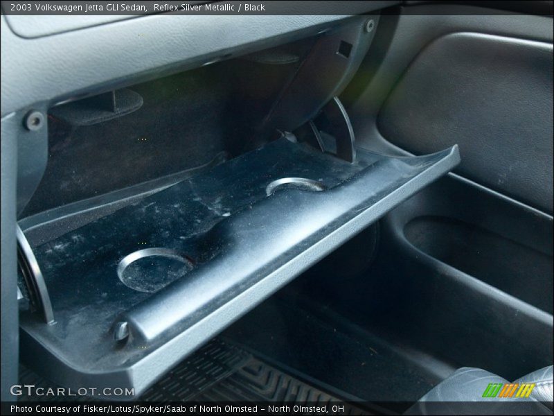 Reflex Silver Metallic / Black 2003 Volkswagen Jetta GLI Sedan