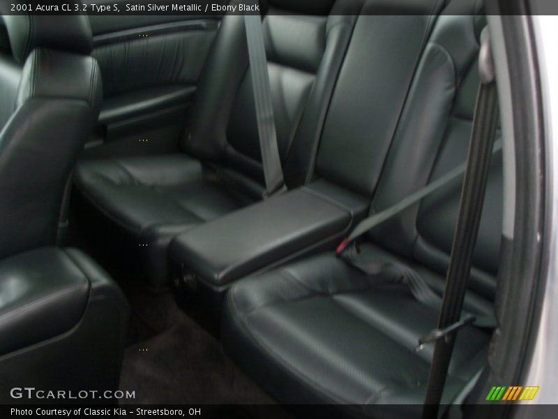 Satin Silver Metallic / Ebony Black 2001 Acura CL 3.2 Type S