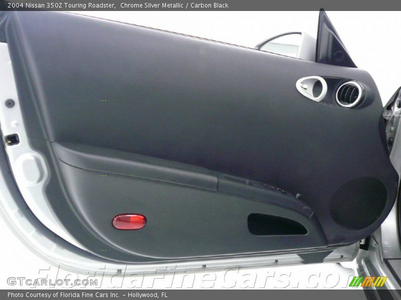 Chrome Silver Metallic / Carbon Black 2004 Nissan 350Z Touring Roadster