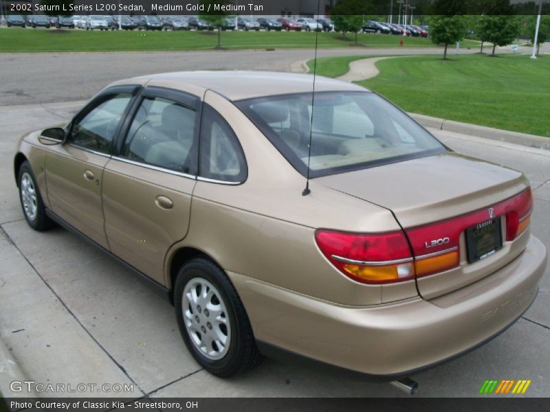 Medium Gold / Medium Tan 2002 Saturn L Series L200 Sedan