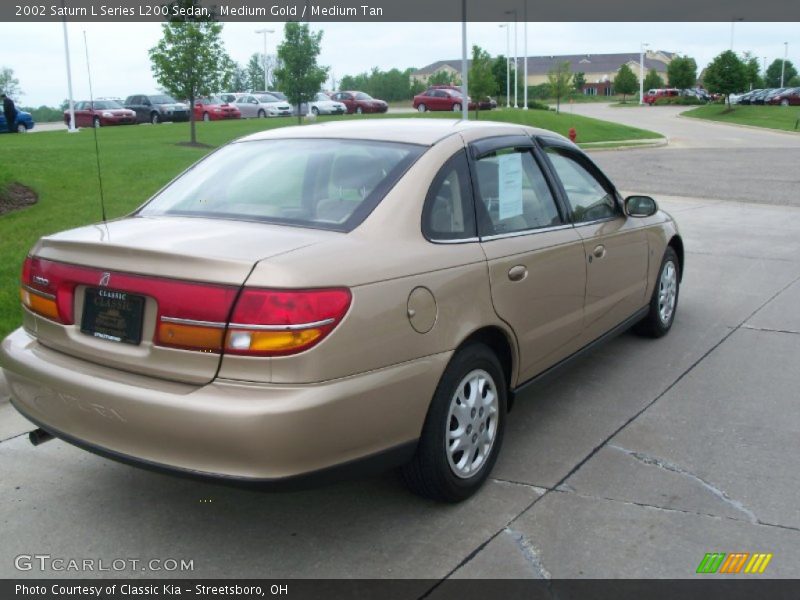 Medium Gold / Medium Tan 2002 Saturn L Series L200 Sedan