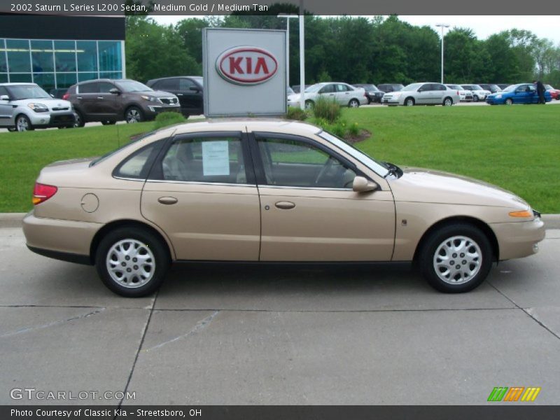 Medium Gold / Medium Tan 2002 Saturn L Series L200 Sedan