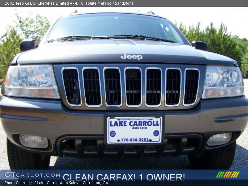 Graphite Metallic / Sandstone 2002 Jeep Grand Cherokee Limited 4x4