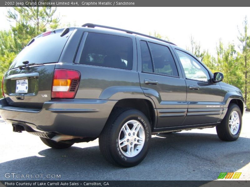 Graphite Metallic / Sandstone 2002 Jeep Grand Cherokee Limited 4x4