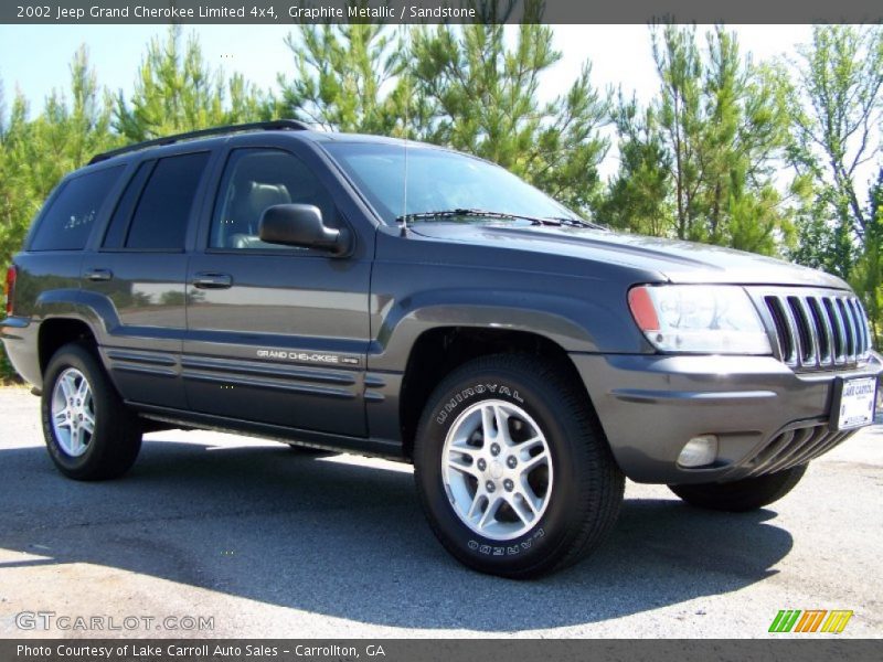 Graphite Metallic / Sandstone 2002 Jeep Grand Cherokee Limited 4x4