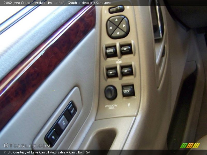 Graphite Metallic / Sandstone 2002 Jeep Grand Cherokee Limited 4x4