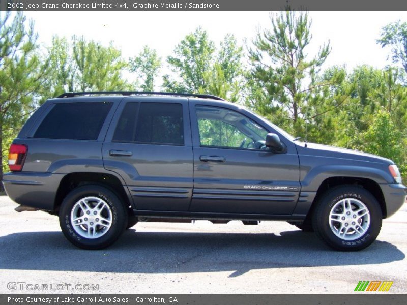 Graphite Metallic / Sandstone 2002 Jeep Grand Cherokee Limited 4x4