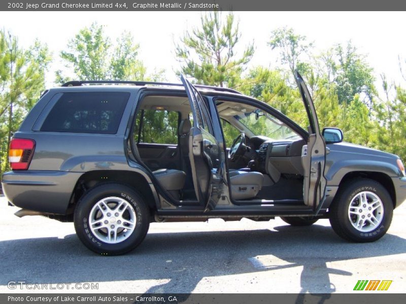 Graphite Metallic / Sandstone 2002 Jeep Grand Cherokee Limited 4x4