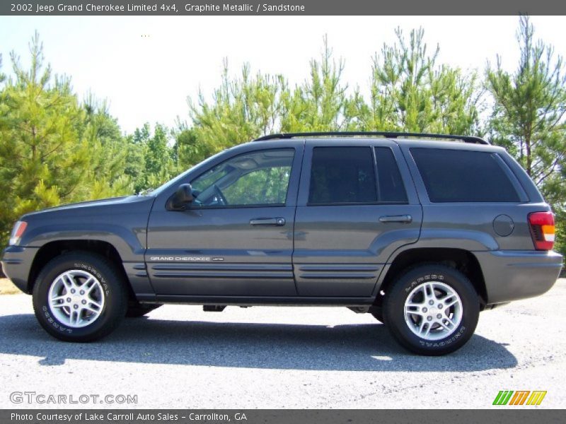 Graphite Metallic / Sandstone 2002 Jeep Grand Cherokee Limited 4x4