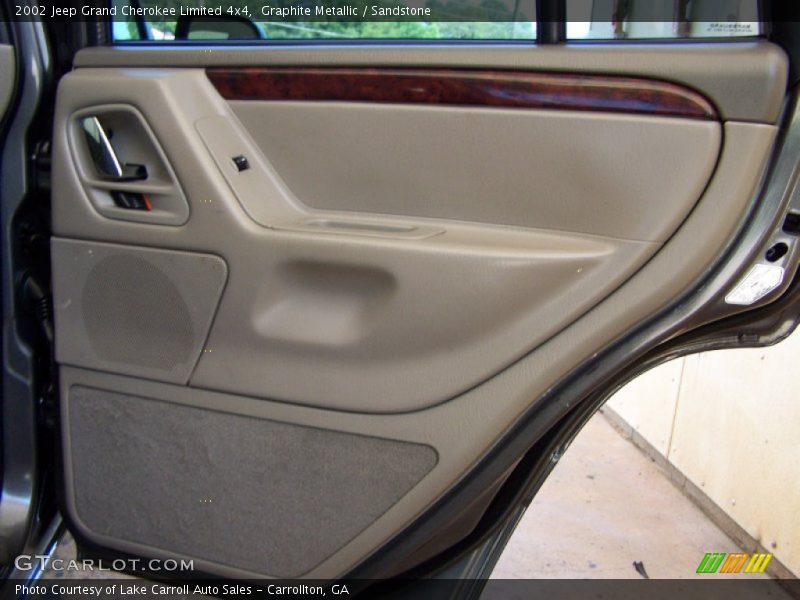 Graphite Metallic / Sandstone 2002 Jeep Grand Cherokee Limited 4x4