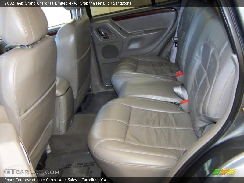 Graphite Metallic / Sandstone 2002 Jeep Grand Cherokee Limited 4x4