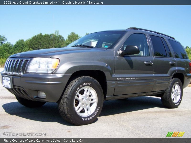 Graphite Metallic / Sandstone 2002 Jeep Grand Cherokee Limited 4x4