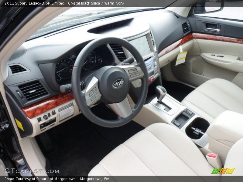  2011 Legacy 3.6R Limited Warm Ivory Interior