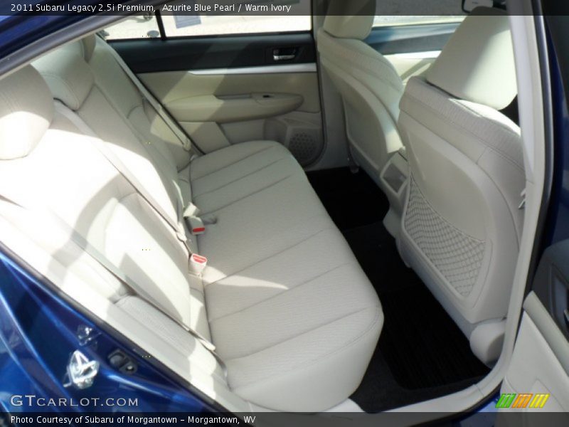 Azurite Blue Pearl / Warm Ivory 2011 Subaru Legacy 2.5i Premium