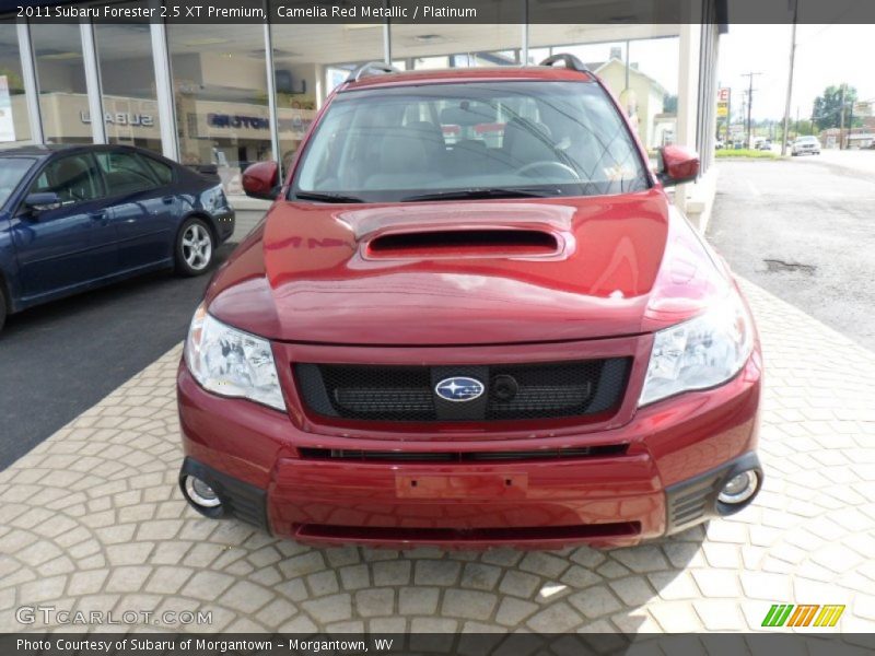 Camelia Red Metallic / Platinum 2011 Subaru Forester 2.5 XT Premium