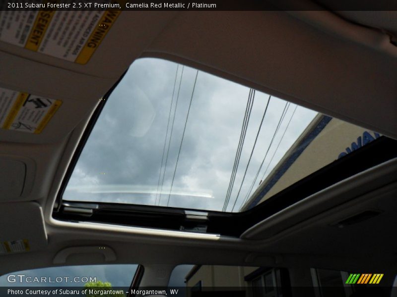 Camelia Red Metallic / Platinum 2011 Subaru Forester 2.5 XT Premium