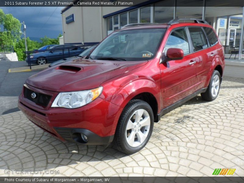 Front 3/4 View of 2011 Forester 2.5 XT Premium