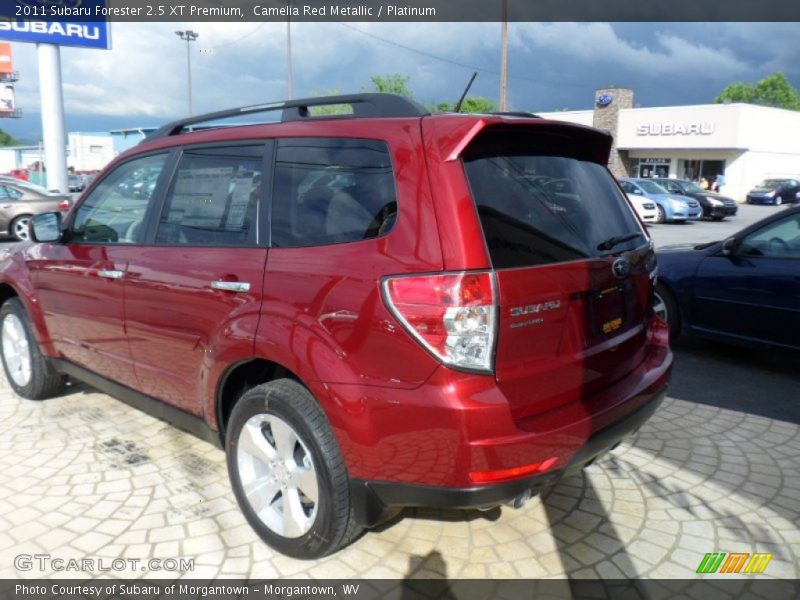 Camelia Red Metallic / Platinum 2011 Subaru Forester 2.5 XT Premium